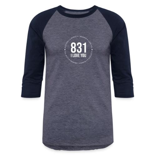 831 I Love You Ho'oponopono Energy Clearing Tool - Unisex Baseball T-Shirt