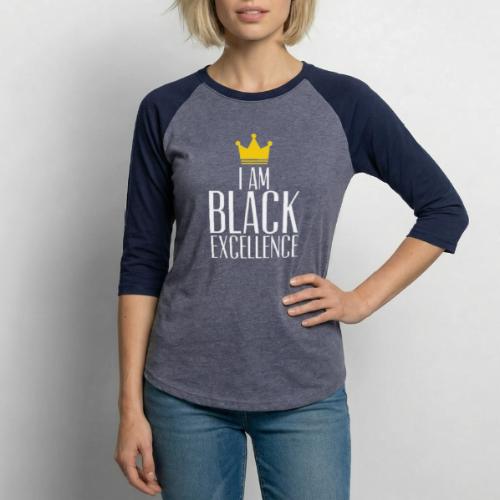 Black Excellence - Unisex Baseball T-Shirt