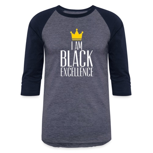 Black Excellence - Unisex Baseball T-Shirt