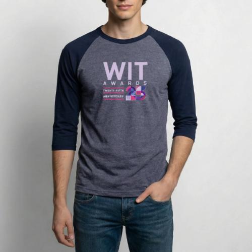 WIT Awards 25th - Unisex Baseball T-Shirt