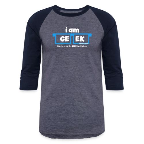 iamGEEK LOGO - Unisex Baseball T-Shirt