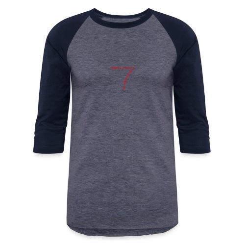 7 - Unisex Baseball T-Shirt