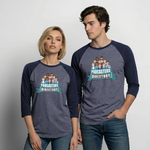 Podcasters Directory Tshirts & More! - Unisex Baseball T-Shirt
