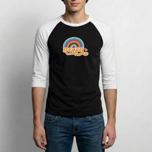 NECCA Rainbow - Unisex Baseball T-Shirt