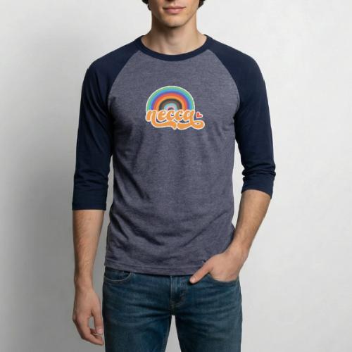 NECCA Rainbow - Unisex Baseball T-Shirt