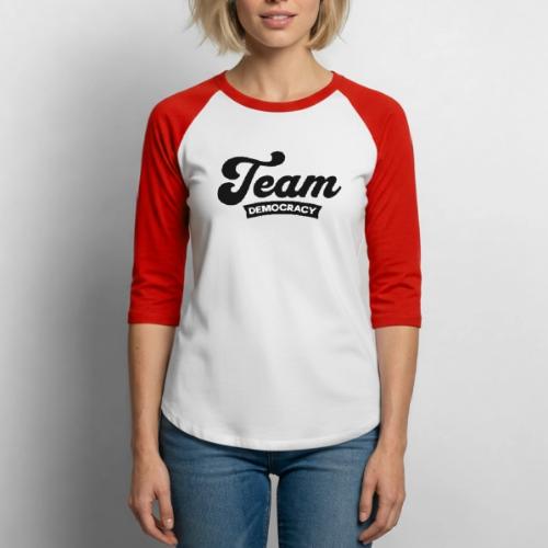 Team Democracy Spot On - Unisex Baseball T-Shirt