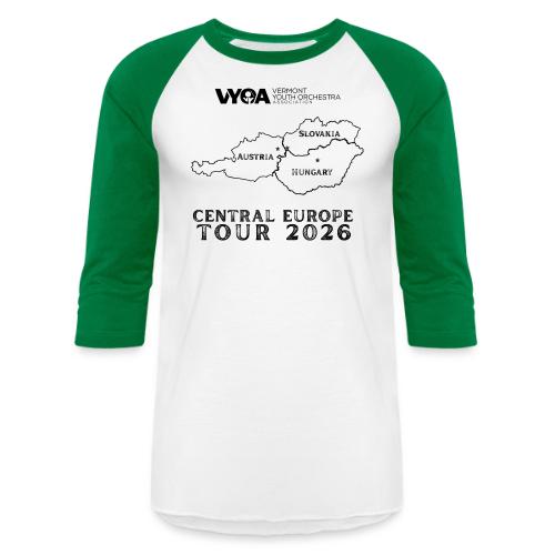 Central Europe Tour 2026 - Unisex Baseball T-Shirt