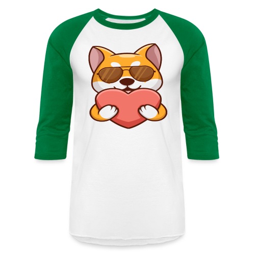 Puppy Love - Unisex Baseball T-Shirt