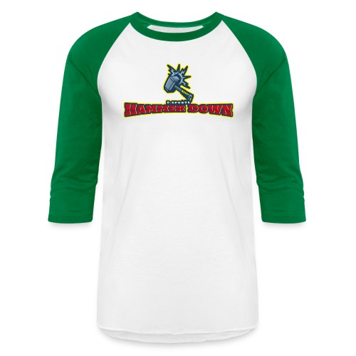 Hammer Down Esports Merch Shop - Unisex Baseball T-Shirt