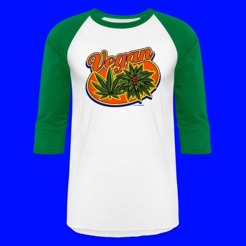 Tom's T-Hall PotTees Series #6 VeganTee - Unisex Baseball T-Shirt