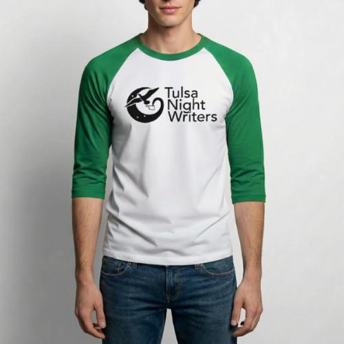 Tulsa NightWriters - Unisex Baseball T-Shirt