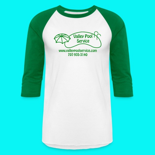 BESTLOGO trans Green png - Unisex Baseball T-Shirt