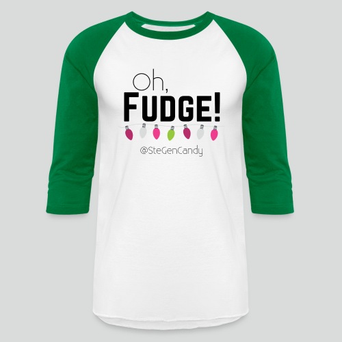 Oh, Fudge! - Unisex Baseball T-Shirt