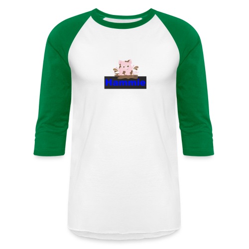 Hammie Join the Mudpile - Unisex Baseball T-Shirt