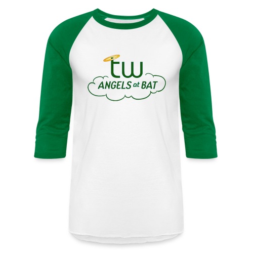 Green Logo - Unisex Baseball T-Shirt