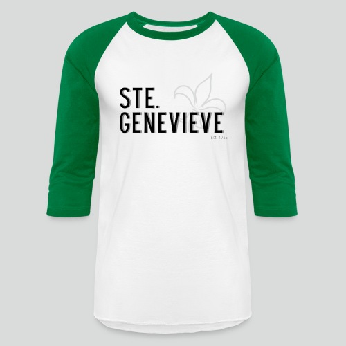 Ste. Genevieve - Unisex Baseball T-Shirt