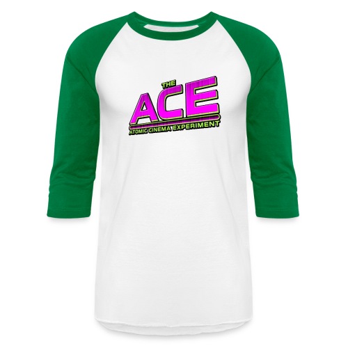 The ACE: Atomic Cinema Experiment - Unisex Baseball T-Shirt