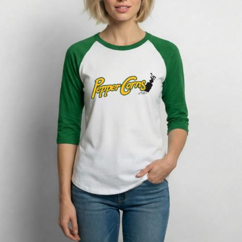 Retro Logo - Unisex Baseball T-Shirt