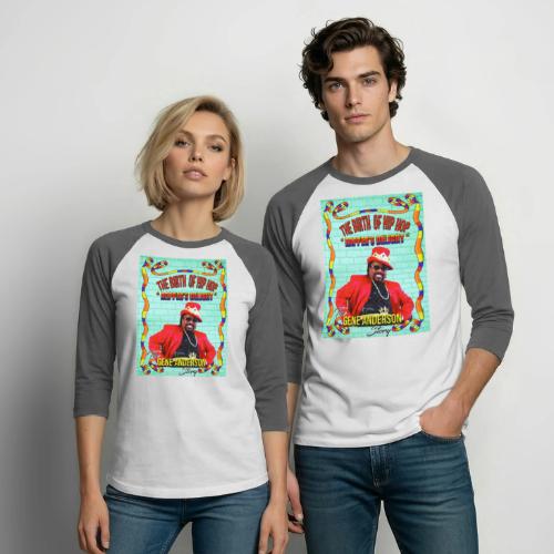 THE BIRTH OF HIP HOP RAPPER'S DELIGHT - Unisex Baseball T-Shirt