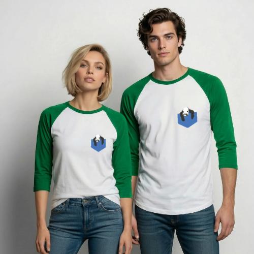 Small & Mighty - Unisex Baseball T-Shirt