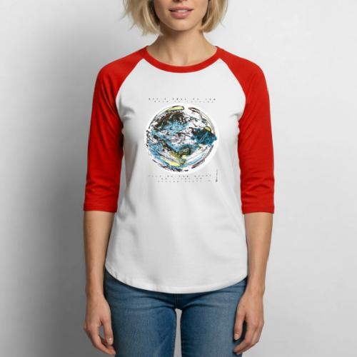 GLINT OF LIGHT (Black Fonts) - Unisex Baseball T-Shirt