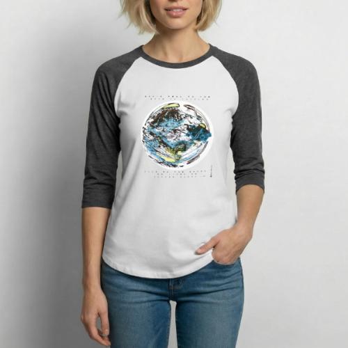 GLINT OF LIGHT (Black Fonts) - Unisex Baseball T-Shirt