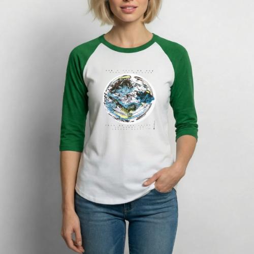 GLINT OF LIGHT (Black Fonts) - Unisex Baseball T-Shirt