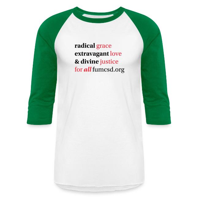 Grace. Love. Justice. serif font
