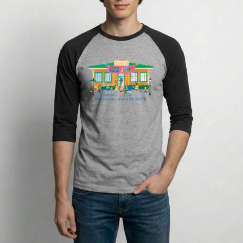 Find Your Joy - National Library Week 2026 - Unisex Baseball T-Shirt
