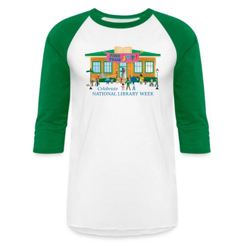 Find Your Joy - National Library Week 2026 - Unisex Baseball T-Shirt