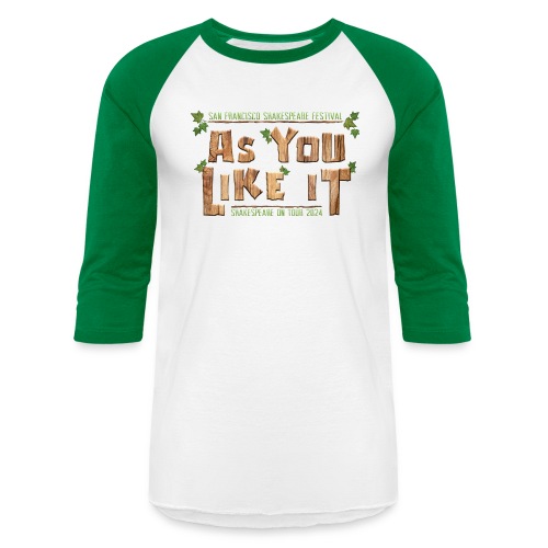 As You Like It - 2024 Tour - Unisex Baseball T-Shirt