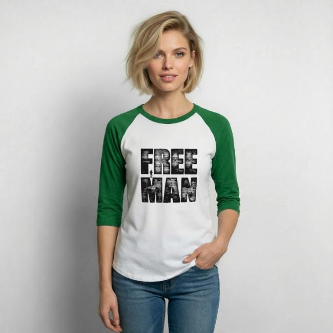 FREE MAN - Black Graphic
