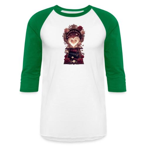 You Unlock the Story of Us Library Gifts T-Shirts - Unisex Baseball T-Shirt