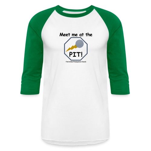 Meet me at the Gaga pit! - Unisex Baseball T-Shirt
