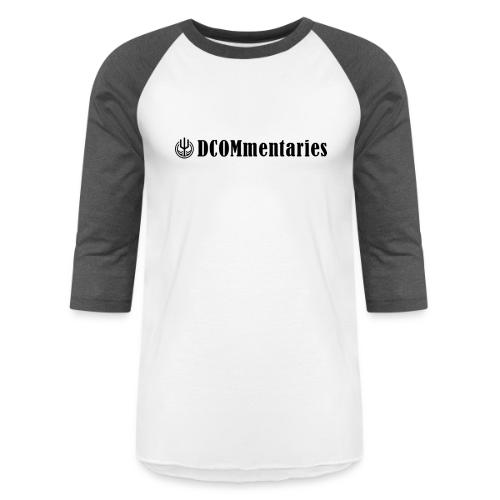 DCOMmentaries Podcast Logo - Unisex Baseball T-Shirt