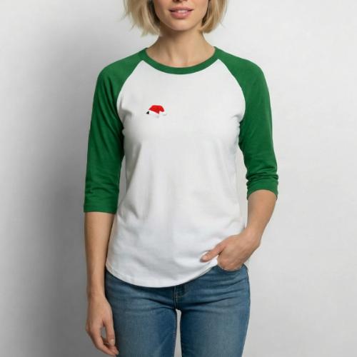 Holly Jolly Holiday Hat - Unisex Baseball T-Shirt