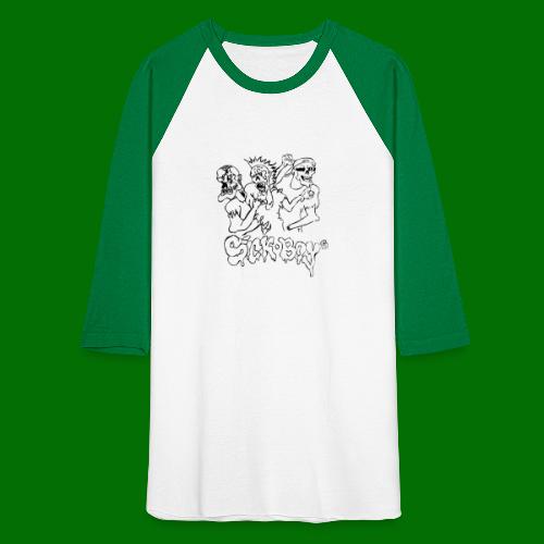 SickBoys Zombie - Unisex Baseball T-Shirt