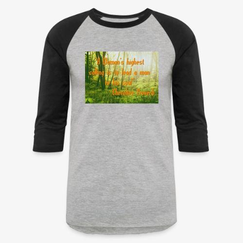 Cherokee Woman - Unisex Baseball T-Shirt