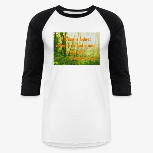 Cherokee Woman - Unisex Baseball T-Shirt