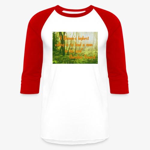 Cherokee Woman - Unisex Baseball T-Shirt