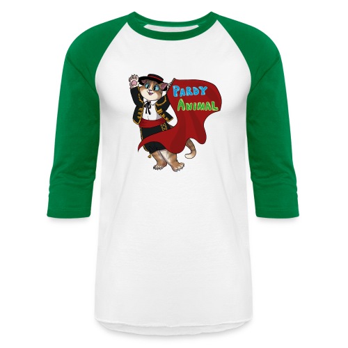 Pardy Animal - Don Gato - Unisex Baseball T-Shirt