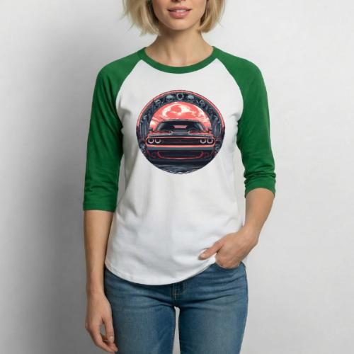 Challenger Haloween - Unisex Baseball T-Shirt