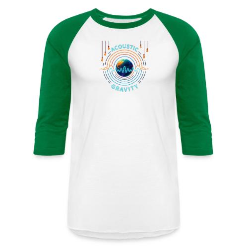 Acoustic Gravity Earth - Unisex Baseball T-Shirt