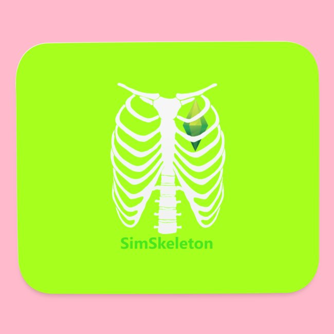 SimSkeleton Ribcage Mousepad (Without Sub button)