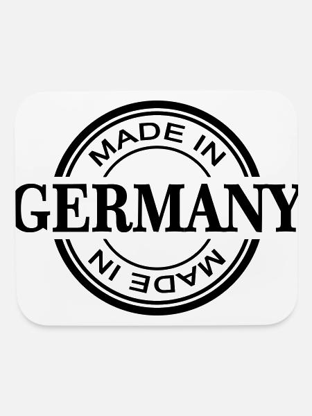 Germany - Mouse pad Horizontal - white - Front