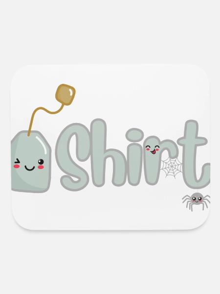 funny Kawaii - Mouse pad Horizontal - white - Front