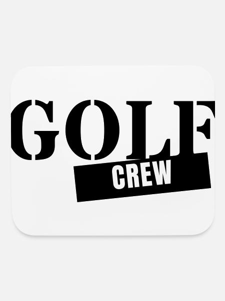 Golf Crew - Matching Group Team Squad Member - Mouse pad Horizontal - white - Front