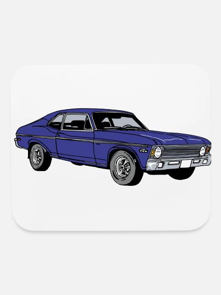 Chevy Nova - Mouse pad Horizontal - white