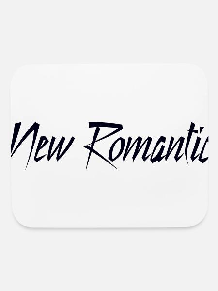 New Romantic - Mouse pad Horizontal - white - Front