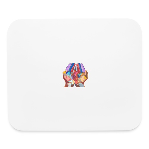 Heart in hand - Mouse pad Horizontal